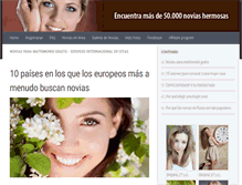 Tablet Screenshot of free-brides.com